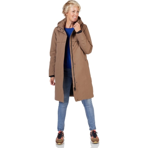 Winterregenjas Boston taupe