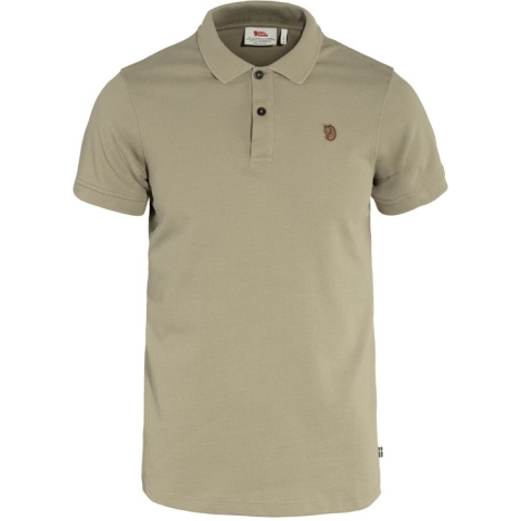 Fjallraven Övik Polo Shirt Heren Outdoorshirt - Sand Stone -Maat XXL