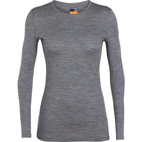 Icebreaker 200 Oasis merino thermoshirt dames
