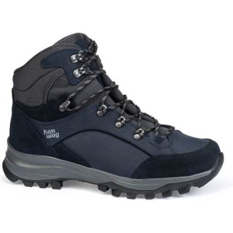 Hanwag Banks Lady LL - Wandelschoenen Dames Navy / Asphalt 41.5