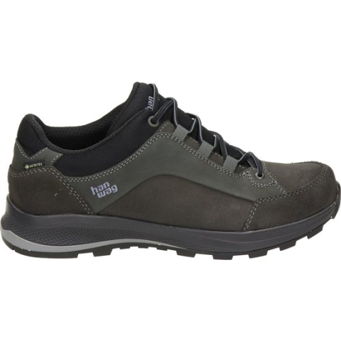 Hanwag Banks Low GTX - Wandelschoenen - Heren Asphalt / Black 41.5