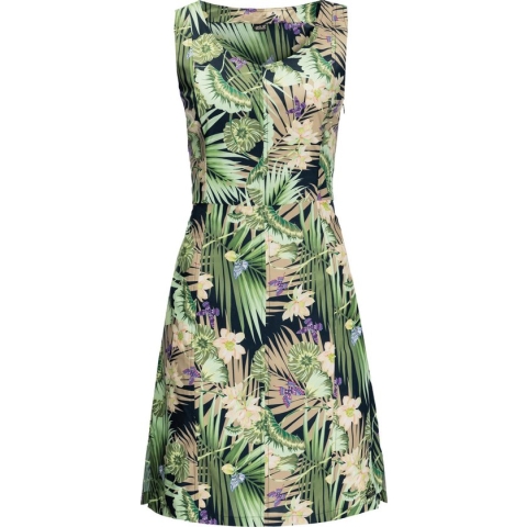 Jack Wolfskin - maat XS- PARADISE DRESS - midnight blue all over - Vrouwen