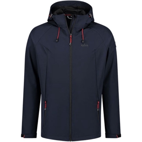 Kjelvik Sjors navy heren softshell jas S