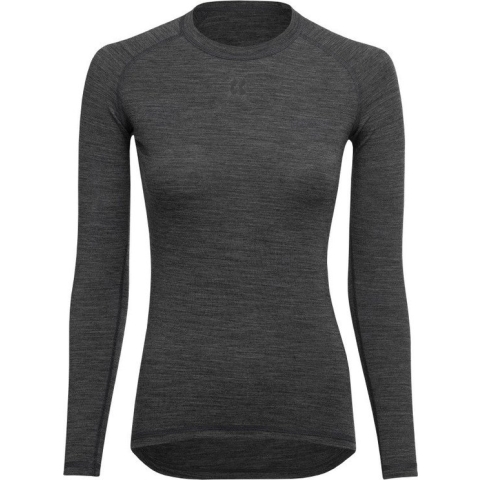KALAS BASE Z1 Lange Mouw Merino ondershirt Dames Maat 3/M + Gratis Nekkraag Rood