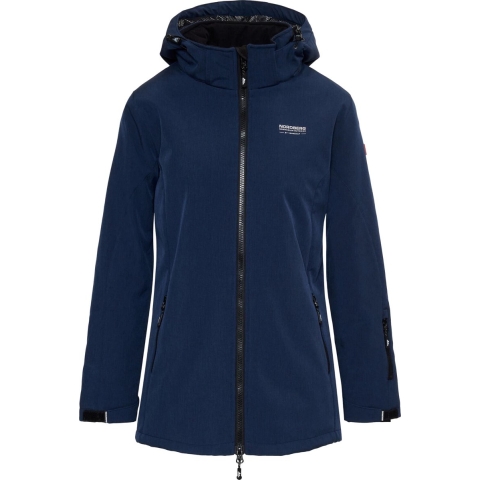 Nordberg Olla Dames Gevoerde Softshell Ls04601-de - Kleur Groen - Maat S