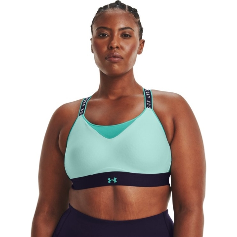 UA Infinity High Bra Blockd-GRN Size : XS