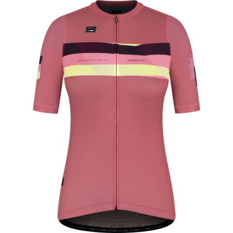 Gobik Women's Short Sleeve Jersey Stark Rapture Rose - 2XL