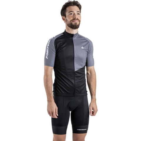 Merida Razor Fietsshirt Zwart/Grijs Maat M