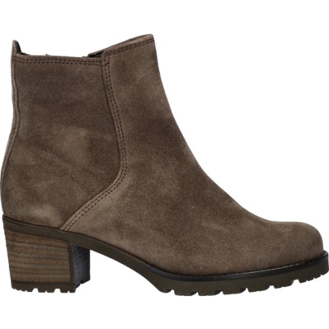 Gabor dames rits- & gesloten boot - Bruin - Maat 37,5