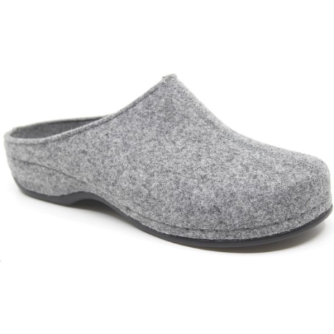 Berkemann Florina Licht Grijze Pantoffel
