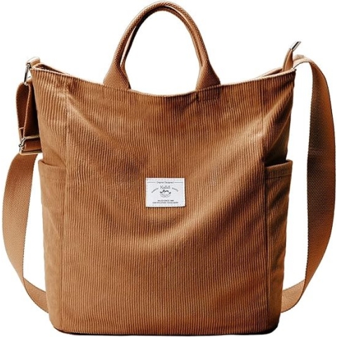 SHOP YOLO - Handtassen Dames - Schouder Tas - Waterdichte - 13.5 inch notebook - Kaki