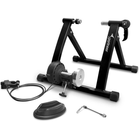 Fietstrainer, fiets rollentrainer staal fiets oefening magnetische standaard met geluid reductie wiel