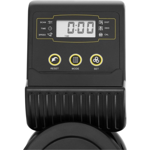 Gymrex Hometrainer - Indoorfietsen ning fiets - vliegwiel massa 13 kg - LCD