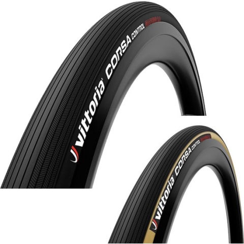 Vittoria Corsa Control Graphene 2.0 Racefiets Band - Maat: 25mm, Kleur: Zwart