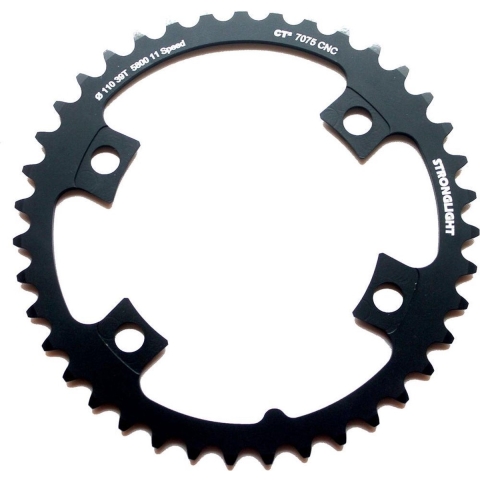 Stronglight kettingblad 105 (steek 110mm) 11v zwart