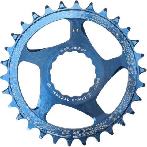 Race Face Cinch Direct Mount Kettingblad Blauw 30t