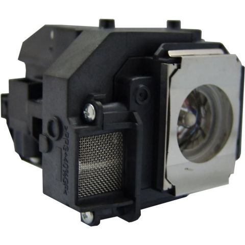 Beamerlamp geschikt voor de EPSON EH-DM3 beamer, lamp code LP56 / V13H010L56. Bevat originele P-VIP lamp, prestaties gelijk aan origineel.