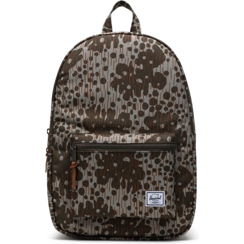 Settlement - Green Pea Camo / Rugzak - schooltas - laptoptas / met 15" Laptopvak - 23L opbergruimte / Beperkte Levenslange Garantie / Camouflageprint
