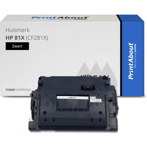 HP 81X (CF281X) toner zwart Huismerk