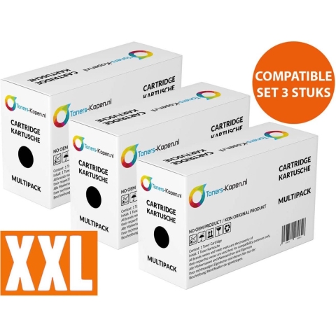 Huismerk 3X Toner voor Epson Aculaser M300 XXL