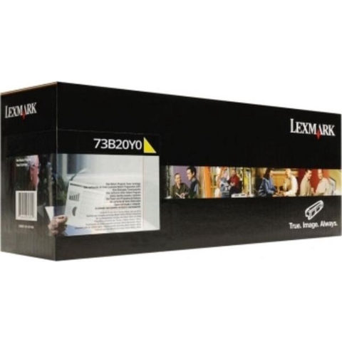 LEXMARK 15K Return Program Gele Toner Cartridge (CS/CX827)