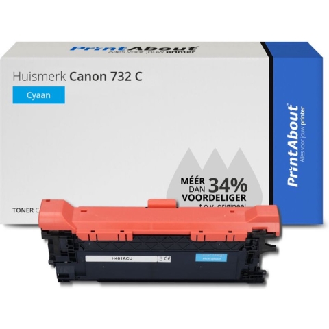 PrintAbout - Alternatief voor de Canon 732 C / cyaan