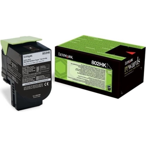 Toner Lexmark 802HK Black