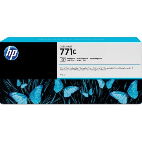 HP 771 - Inktcartridge / Zwart / 775 ml
