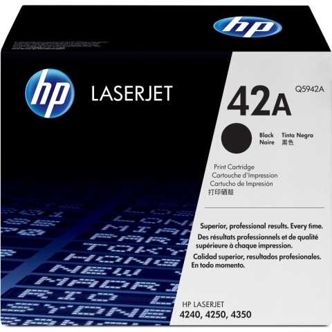 HP 42A - Tonercartidge / Zwart