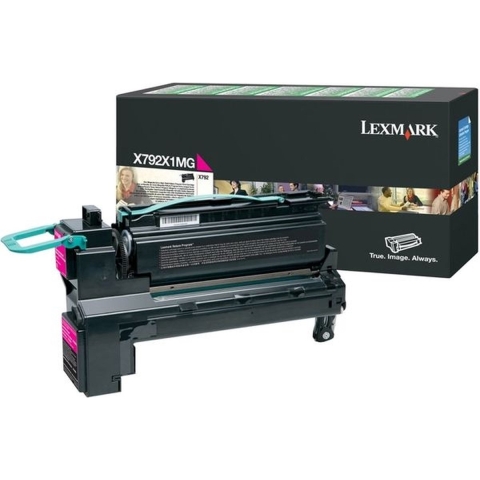 Lexmark X792X1MG Tonercartridge - Magenta