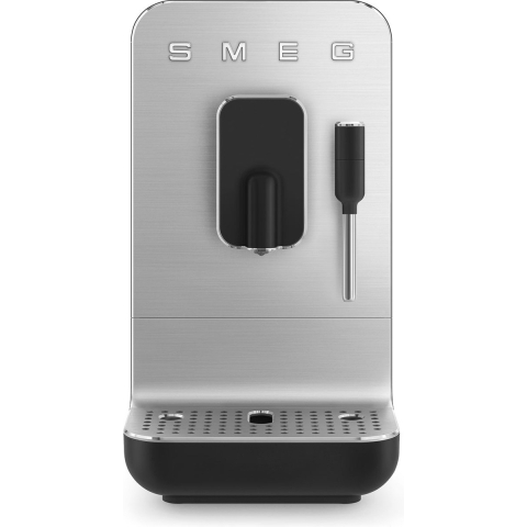 SMEG BCC12BLMEU - Espressomachine - Mat zwart - Volautomatisch met stoompijp
