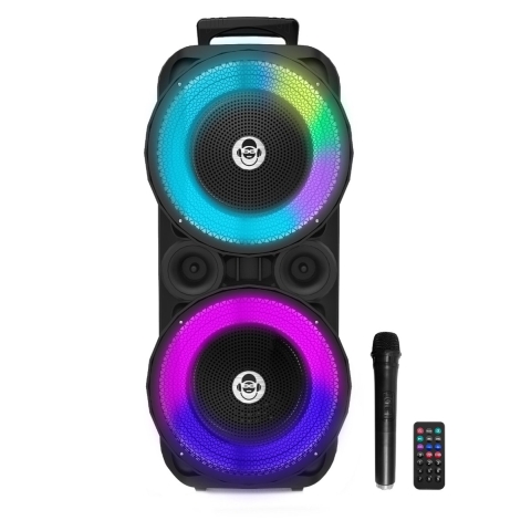 iDance DJX801 Partybox bluetooth speaker met Microfoon