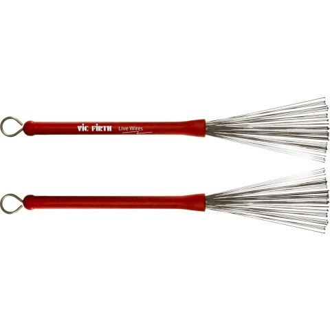 Vic-Firth Jazzbesen LW, Live Wires - Jazz brush