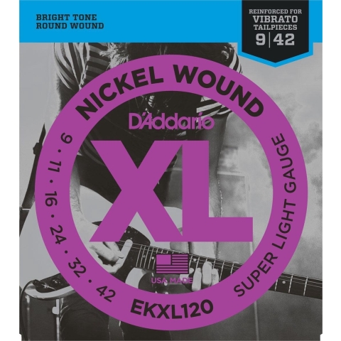 D'Addario EKXL120 Super Light Reinforced
