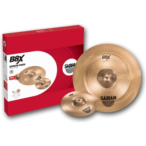 B8X CymbalSet Effects, 10" SP, 18" CH