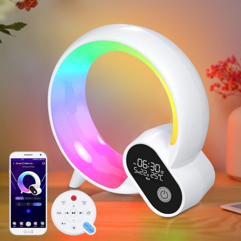 Wake Up Light - Digitale Wekker - Lichtwekker - Wekkerradio met Licht