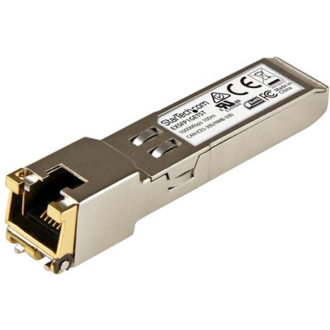 StarTech Gigabit RJ45 koper SFP ontvanger module - Juniper EX-SFP-1GE-T compatibel - 100m