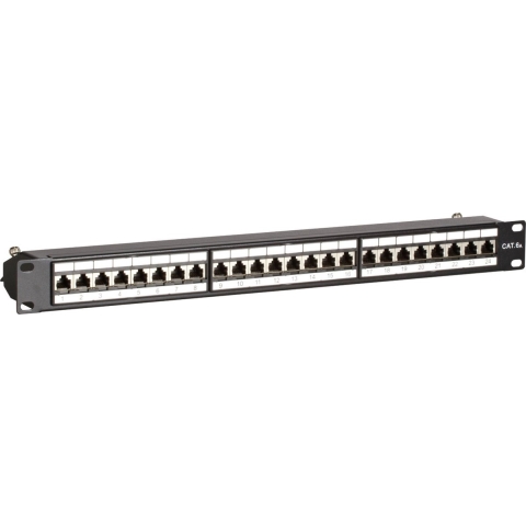 DSIT CAT6a STP patchpaneel - 24 poorts