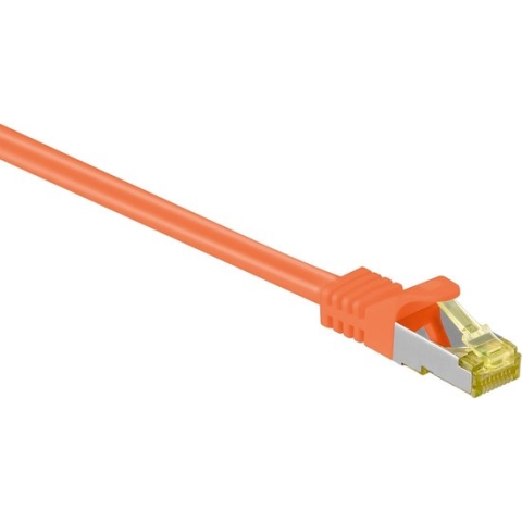 S/FTP CAT7 10 Gigabit netwerkkabel / oranje - LSZH - 50 meter