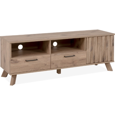 Finori- TV Meubel Tv-meubel Arabella-Zweedse eik - 140cm - Bruin