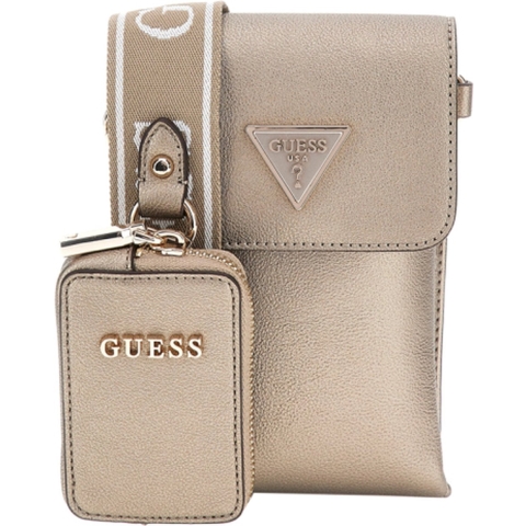 Guess Klein Telefoontasje / Schoudertas - Heren Latona - Goud