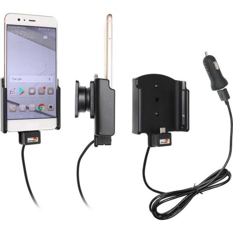 Brodit PDA Halter aktiv HUAWEI P10 Plus mit USB-Kabel