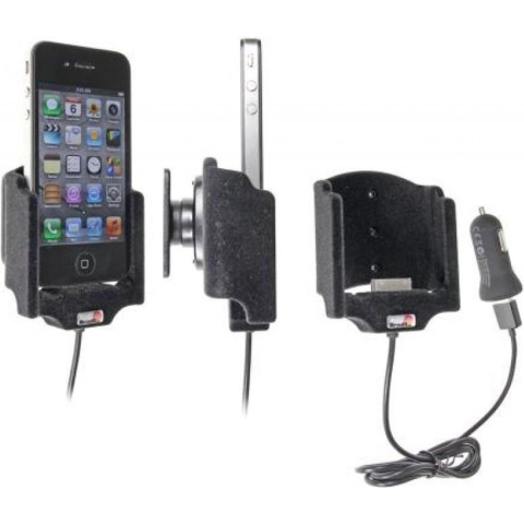 Brodit actieve houder roterend met sig.plug voor iIphone 4 padded