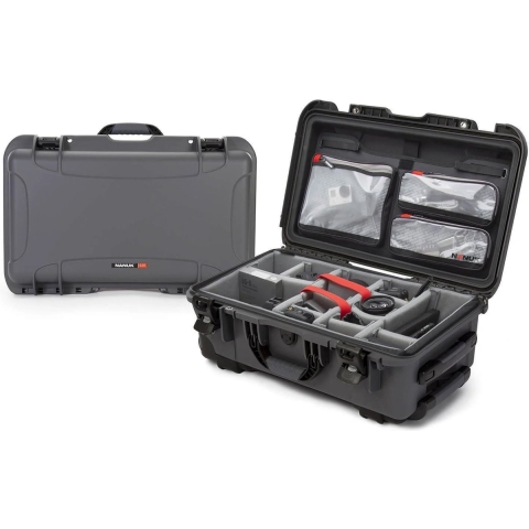 Nanuk 935 Case w/lid org./divider - Graphite - Pro Photo Kit case