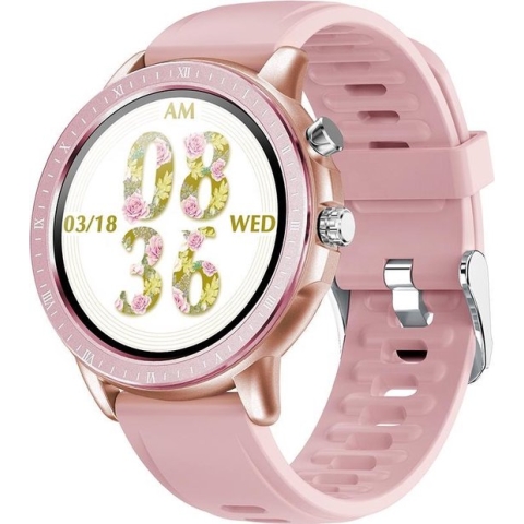Belesy® Pink serie - Smartwatch dames - Roze