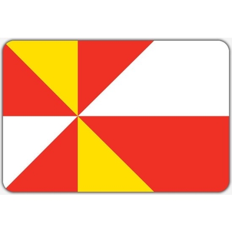Vlag Hoevelaken - 150 x 225 cm - Polyester