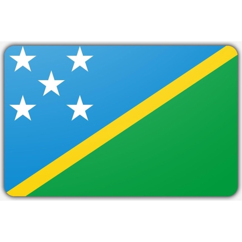 Vlag Salomonseilanden - 150 x 225 cm - Polyester