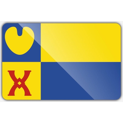 Vlag gemeente Geldrop-Mierlo - 200 x 300 cm - Polyester