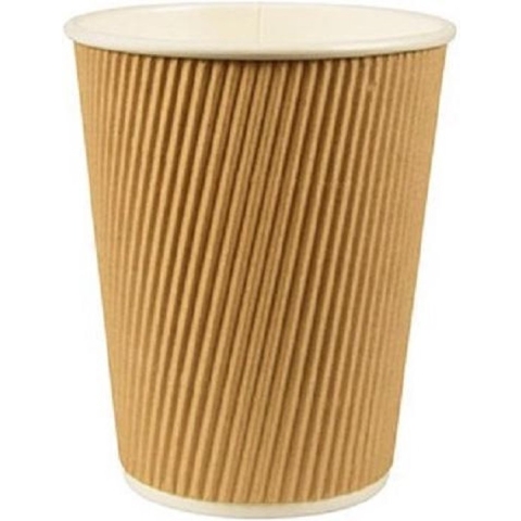 250x Duurzame kartonnen koffiebekers/drinkbekers 200ml - Milieuvriendelijk en composteerbaar - wegwerp bekers