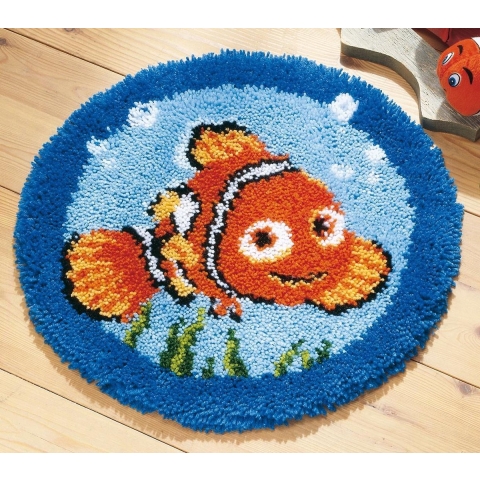 Knoopvormtapijt kit Disney Nemo - Vervaco - PN-0014708